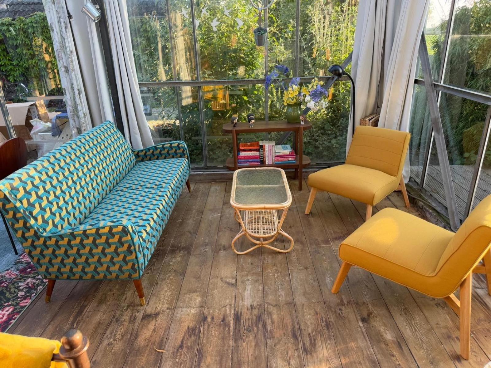 Vrijstaande Glamping De Kas Holiday home Hank
